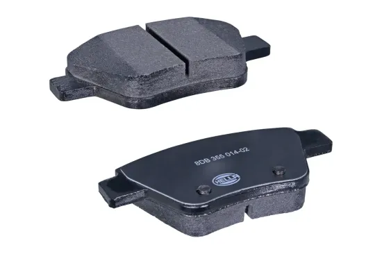 Bremsbelagsatz, Scheibenbremse HELLA 8DB 355 014-021 Bild Bremsbelagsatz, Scheibenbremse HELLA 8DB 355 014-021