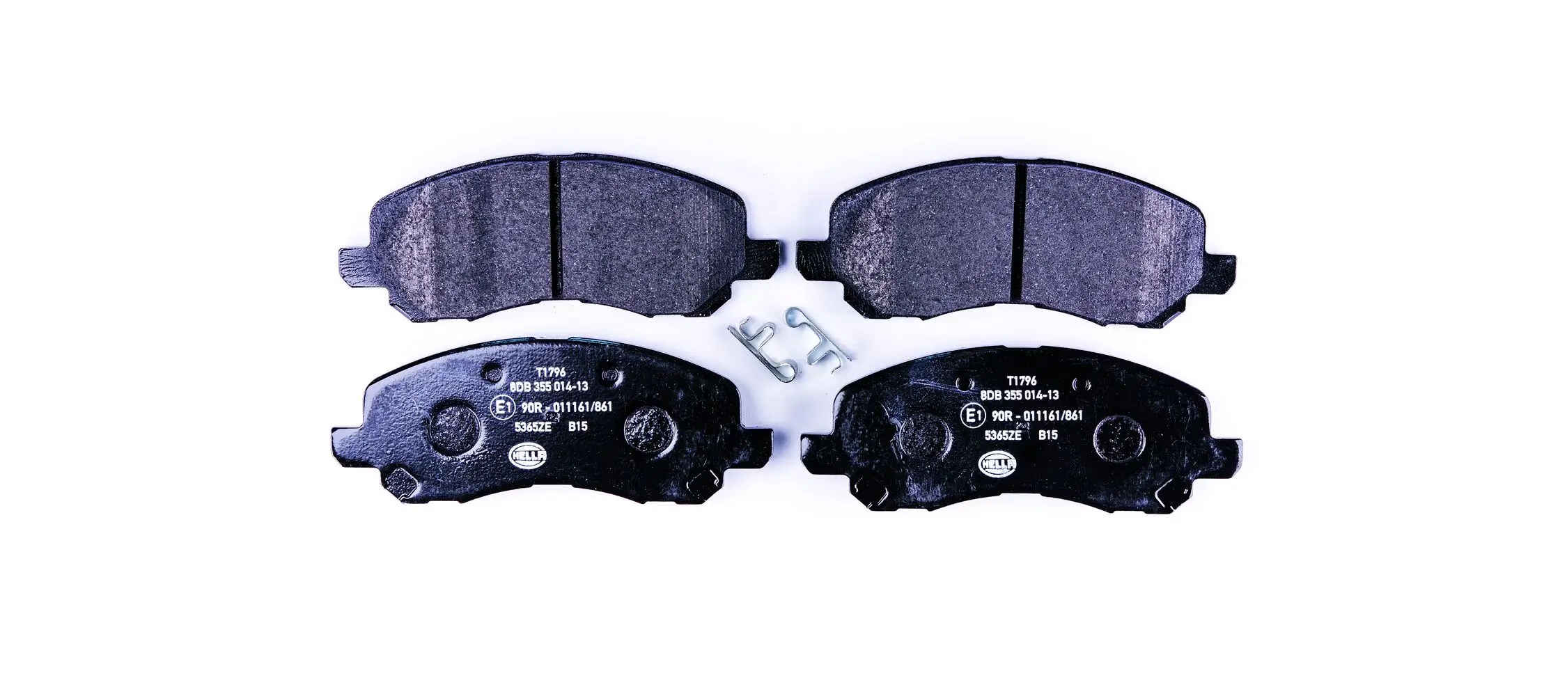 Bremsbelagsatz, Scheibenbremse HELLA 8DB 355 014-131