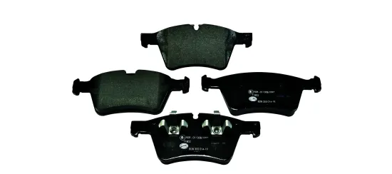 Bremsbelagsatz, Scheibenbremse Vorderachse HELLA 8DB 355 014-191 Bild Bremsbelagsatz, Scheibenbremse Vorderachse HELLA 8DB 355 014-191