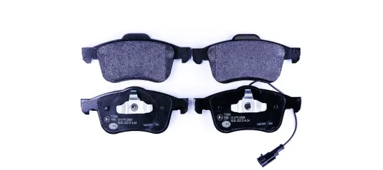 Bremsbelagsatz, Scheibenbremse HELLA 8DB 355 014-241 Bild Bremsbelagsatz, Scheibenbremse HELLA 8DB 355 014-241