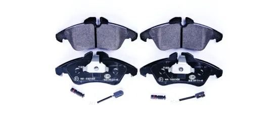 Bremsbelagsatz, Scheibenbremse HELLA 8DB 355 014-481 Bild Bremsbelagsatz, Scheibenbremse HELLA 8DB 355 014-481