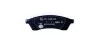 Bremsbelagsatz, Scheibenbremse Hinterachse HELLA 8DB 355 014-491 Bild Bremsbelagsatz, Scheibenbremse Hinterachse HELLA 8DB 355 014-491