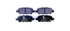 Bremsbelagsatz, Scheibenbremse HELLA 8DB 355 014-561 Bild Bremsbelagsatz, Scheibenbremse HELLA 8DB 355 014-561
