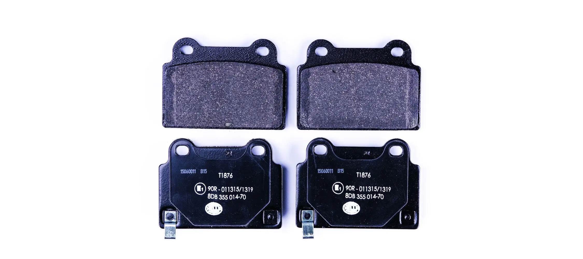 Bremsbelagsatz, Scheibenbremse Hinterachse HELLA 8DB 355 014-701