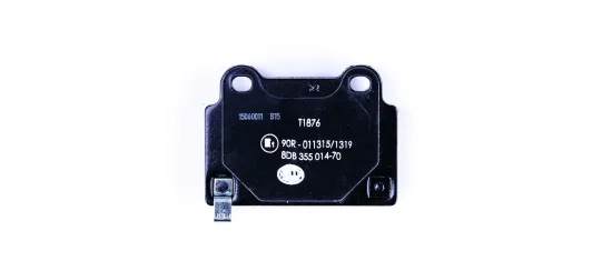 Bremsbelagsatz, Scheibenbremse Hinterachse HELLA 8DB 355 014-701 Bild Bremsbelagsatz, Scheibenbremse Hinterachse HELLA 8DB 355 014-701