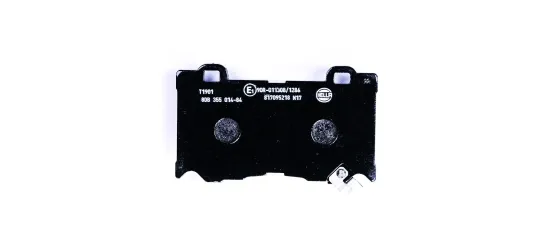 Bremsbelagsatz, Scheibenbremse HELLA 8DB 355 014-841 Bild Bremsbelagsatz, Scheibenbremse HELLA 8DB 355 014-841