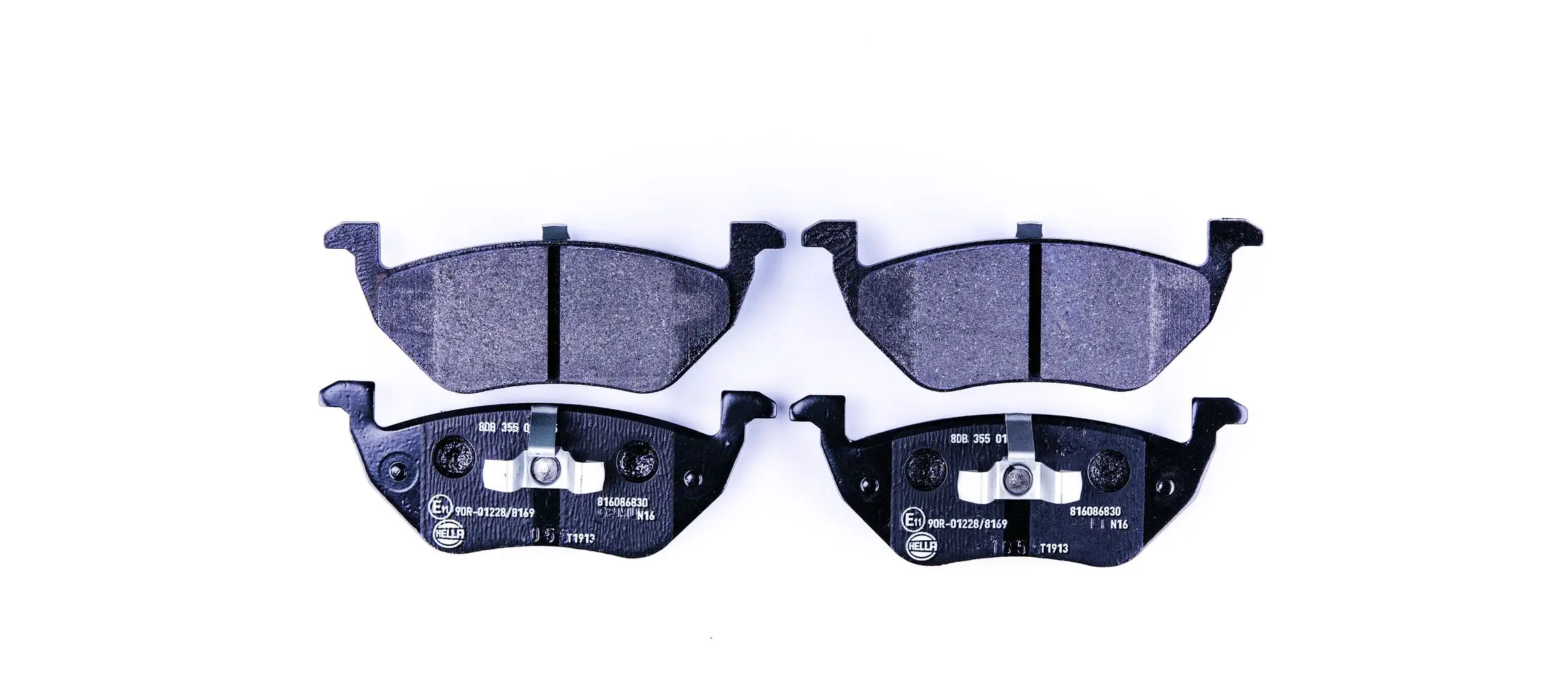 Bremsbelagsatz, Scheibenbremse HELLA 8DB 355 014-951