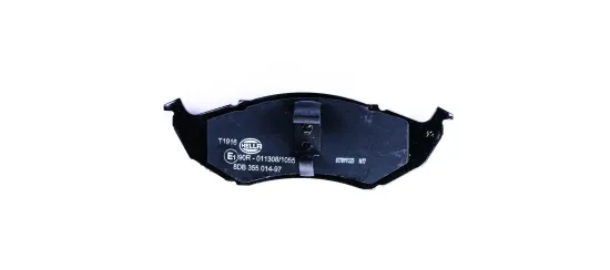 Bremsbelagsatz, Scheibenbremse Vorderachse HELLA 8DB 355 014-971 Bild Bremsbelagsatz, Scheibenbremse Vorderachse HELLA 8DB 355 014-971