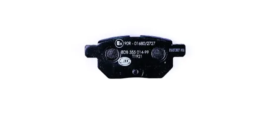 Bremsbelagsatz, Scheibenbremse HELLA 8DB 355 014-991 Bild Bremsbelagsatz, Scheibenbremse HELLA 8DB 355 014-991