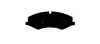 Bremsbelagsatz, Scheibenbremse Vorderachse HELLA 8DB 355 015-081 Bild Bremsbelagsatz, Scheibenbremse Vorderachse HELLA 8DB 355 015-081