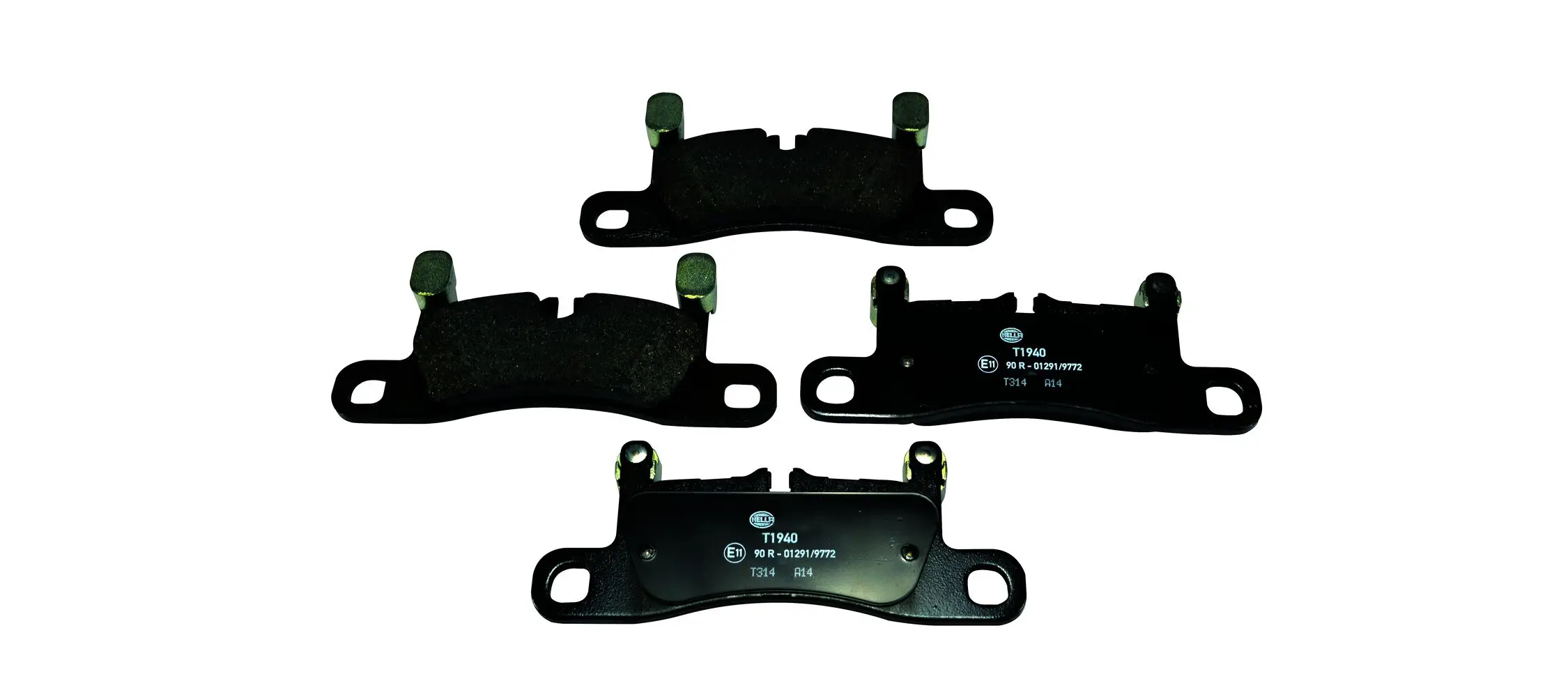 Bremsbelagsatz, Scheibenbremse HELLA 8DB 355 015-121
