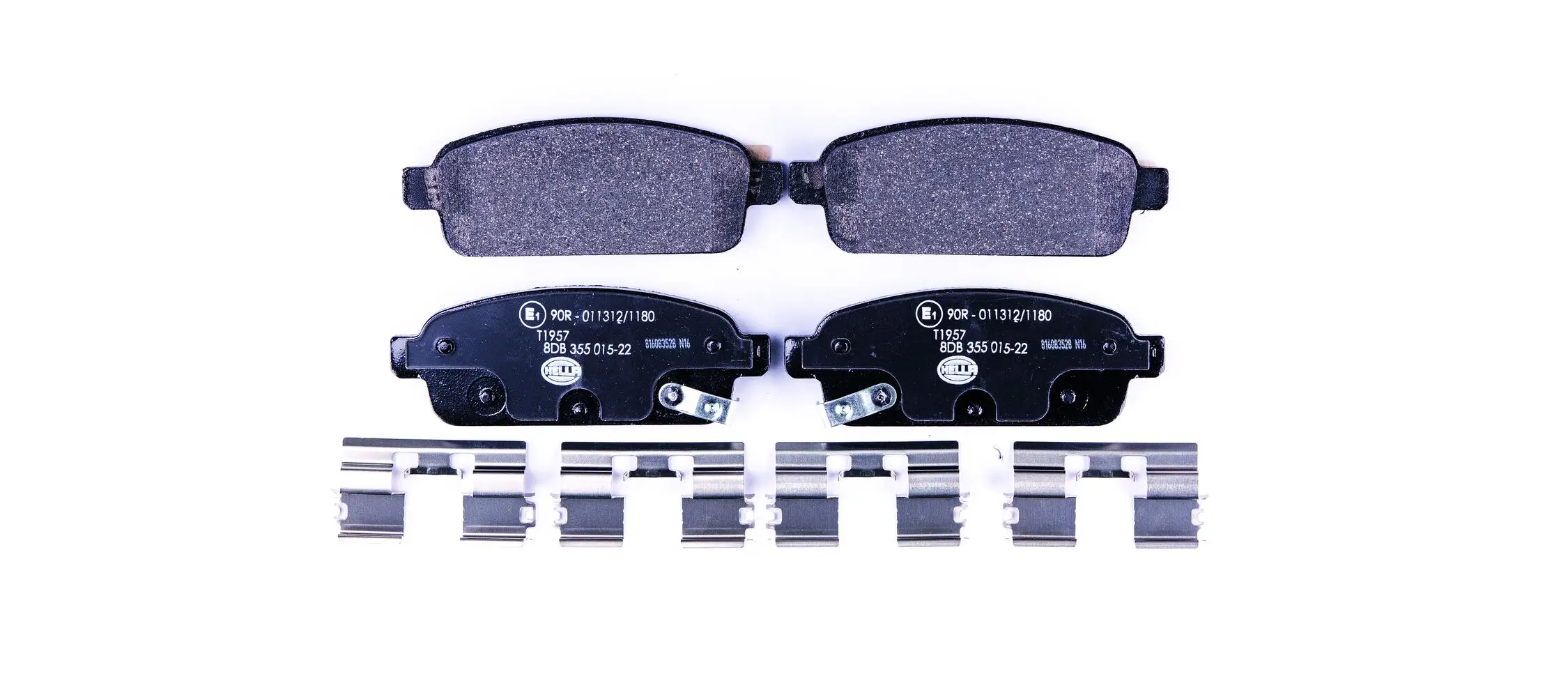 Bremsbelagsatz, Scheibenbremse HELLA 8DB 355 015-221