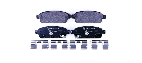 Bremsbelagsatz, Scheibenbremse HELLA 8DB 355 015-221 Bild Bremsbelagsatz, Scheibenbremse HELLA 8DB 355 015-221