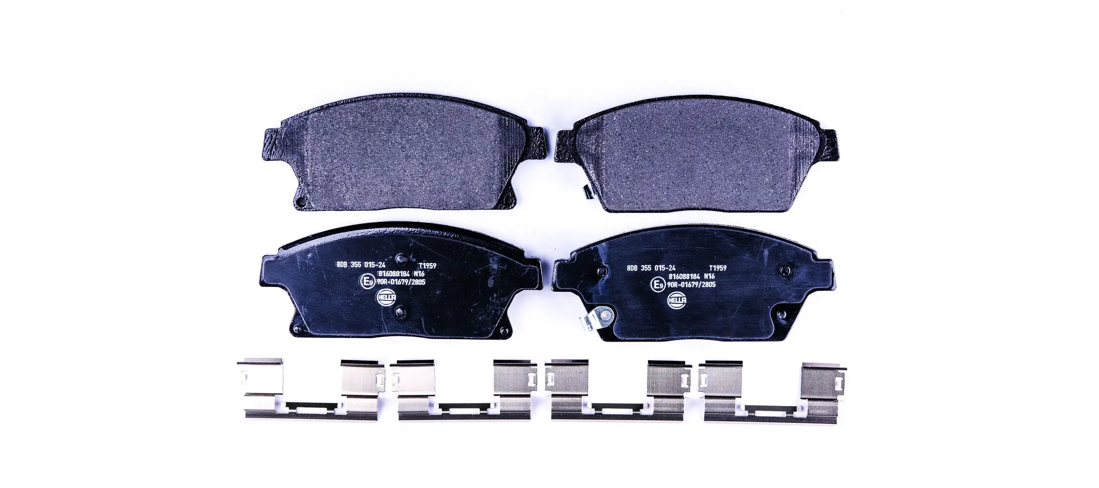 Bremsbelagsatz, Scheibenbremse HELLA 8DB 355 015-241