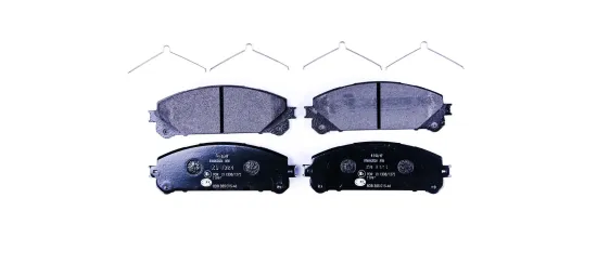 Bremsbelagsatz, Scheibenbremse Vorderachse HELLA 8DB 355 015-461 Bild Bremsbelagsatz, Scheibenbremse Vorderachse HELLA 8DB 355 015-461