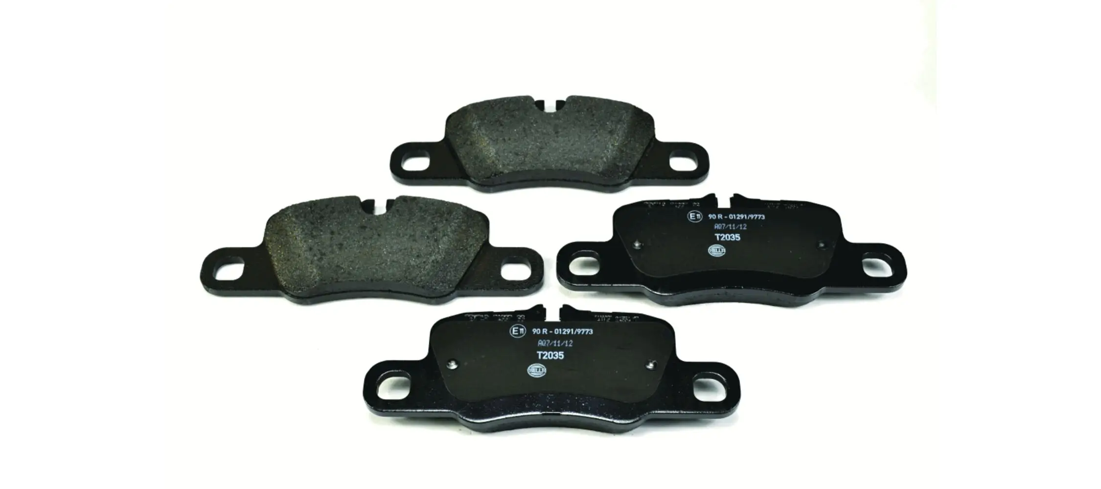 Bremsbelagsatz, Scheibenbremse HELLA 8DB 355 015-651