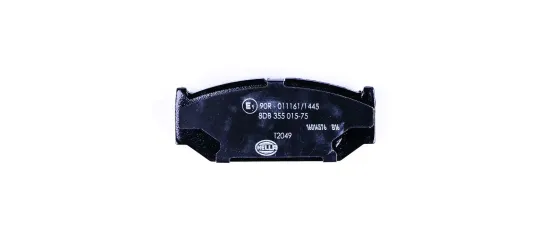 Bremsbelagsatz, Scheibenbremse Vorderachse HELLA 8DB 355 015-751 Bild Bremsbelagsatz, Scheibenbremse Vorderachse HELLA 8DB 355 015-751