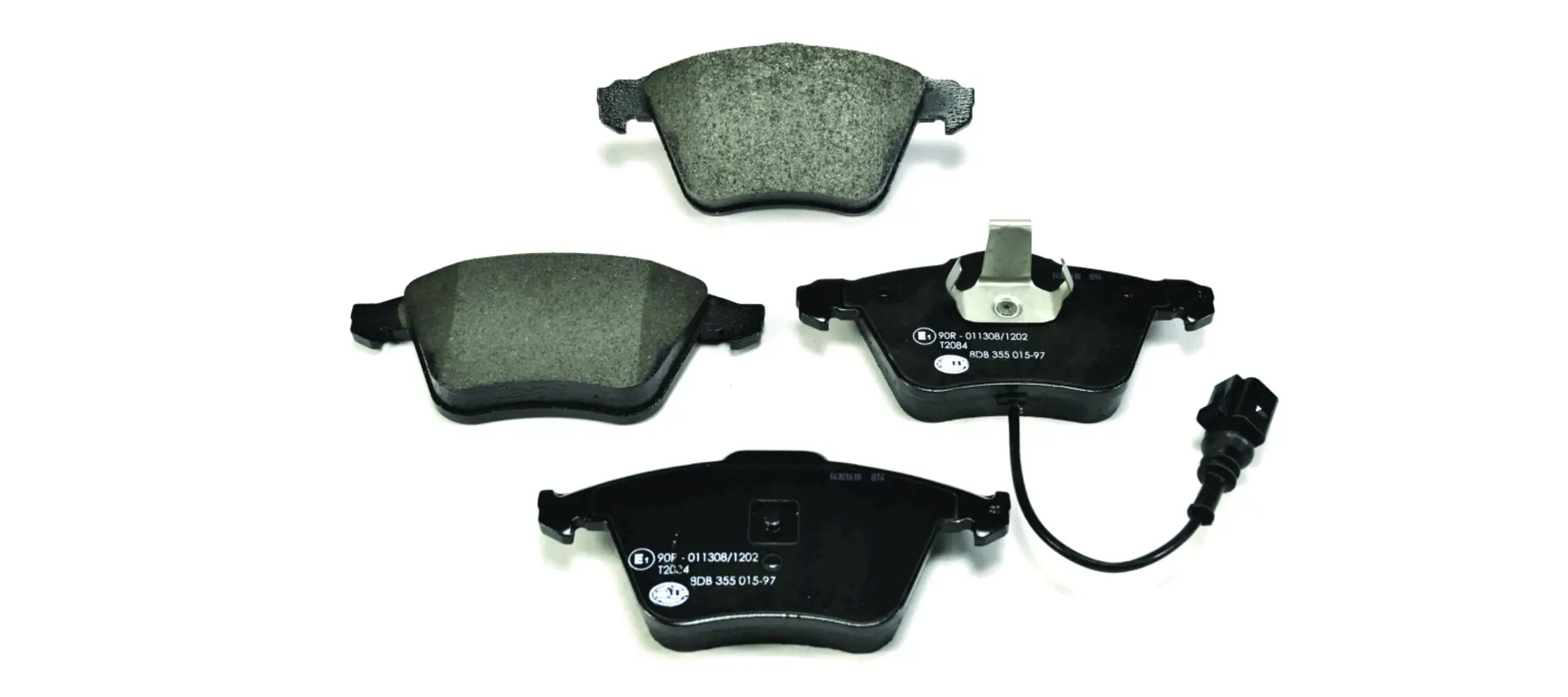 Bremsbelagsatz, Scheibenbremse HELLA 8DB 355 015-971