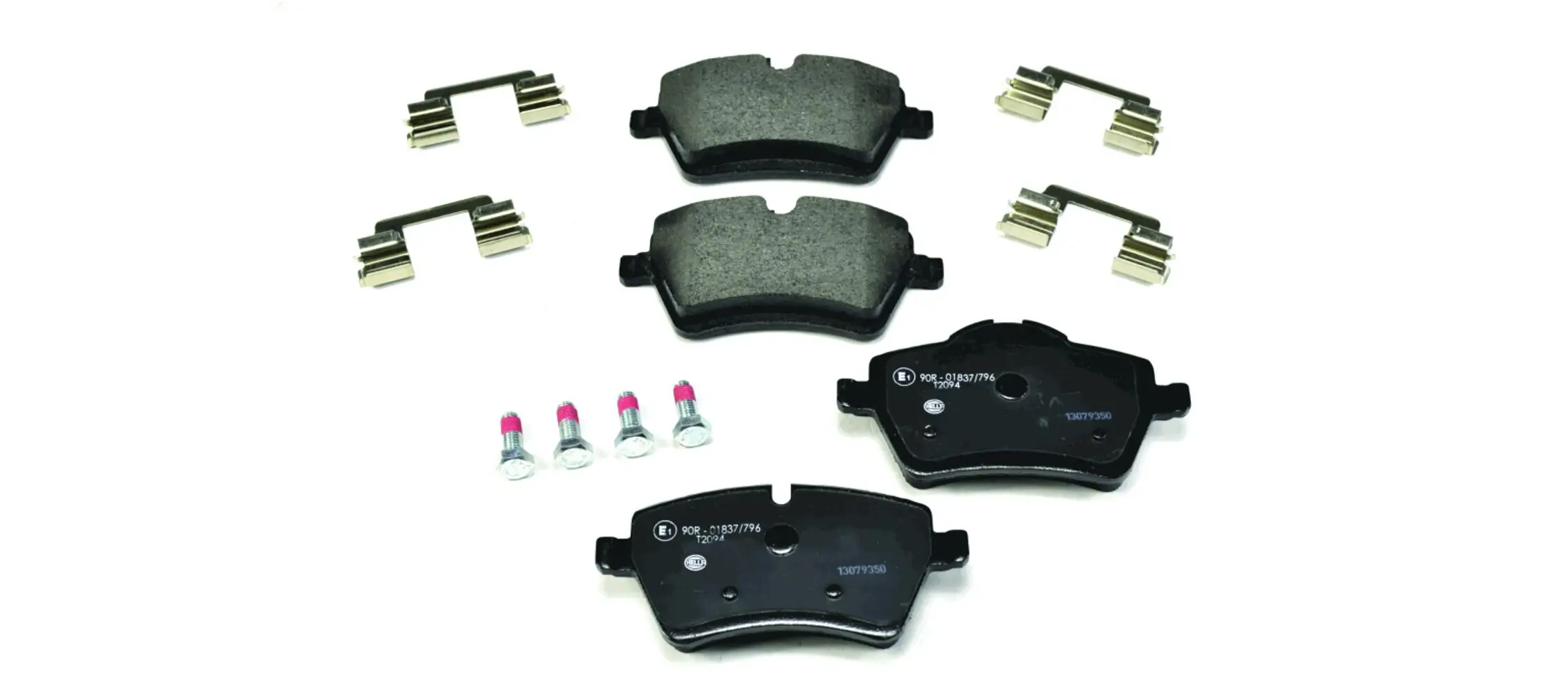 Bremsbelagsatz, Scheibenbremse HELLA 8DB 355 016-041