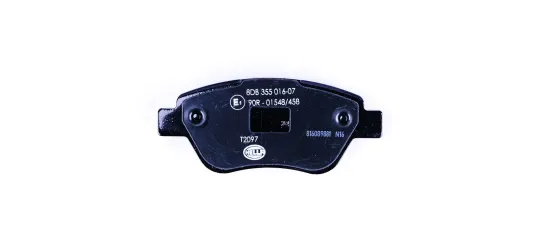 Bremsbelagsatz, Scheibenbremse HELLA 8DB 355 016-071 Bild Bremsbelagsatz, Scheibenbremse HELLA 8DB 355 016-071