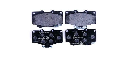 Bremsbelagsatz, Scheibenbremse HELLA 8DB 355 016-401 Bild Bremsbelagsatz, Scheibenbremse HELLA 8DB 355 016-401