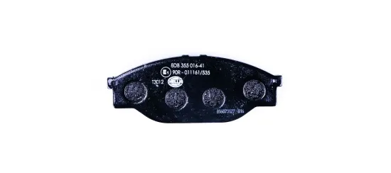 Bremsbelagsatz, Scheibenbremse HELLA 8DB 355 016-411 Bild Bremsbelagsatz, Scheibenbremse HELLA 8DB 355 016-411