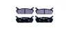 Bremsbelagsatz, Scheibenbremse HELLA 8DB 355 016-601 Bild Bremsbelagsatz, Scheibenbremse HELLA 8DB 355 016-601