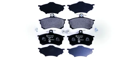 Bremsbelagsatz, Scheibenbremse Vorderachse HELLA 8DB 355 016-671 Bild Bremsbelagsatz, Scheibenbremse Vorderachse HELLA 8DB 355 016-671