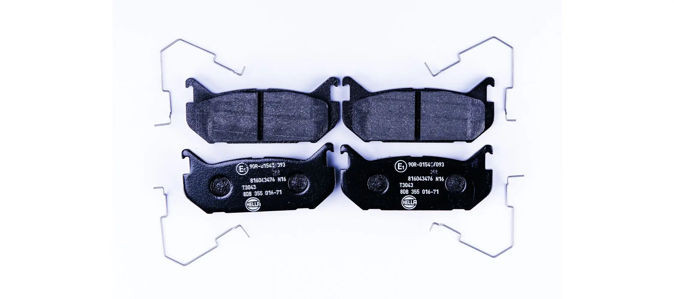 Bremsbelagsatz, Scheibenbremse HELLA 8DB 355 016-711