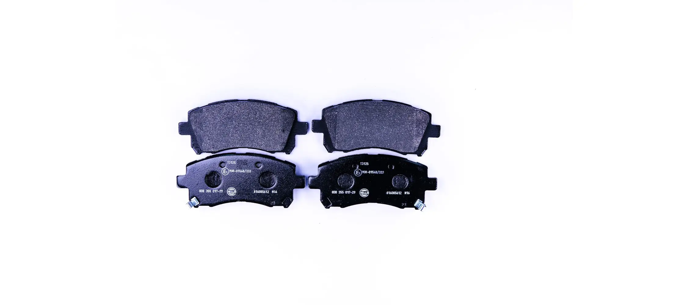 Bremsbelagsatz, Scheibenbremse HELLA 8DB 355 017-291