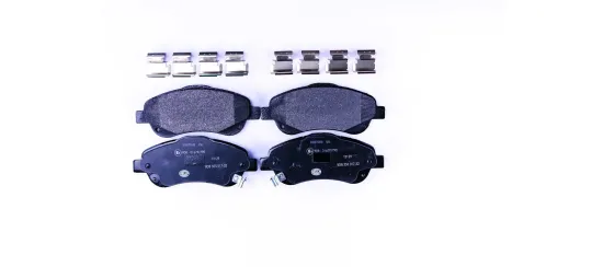 Bremsbelagsatz, Scheibenbremse Vorderachse HELLA 8DB 355 017-321 Bild Bremsbelagsatz, Scheibenbremse Vorderachse HELLA 8DB 355 017-321