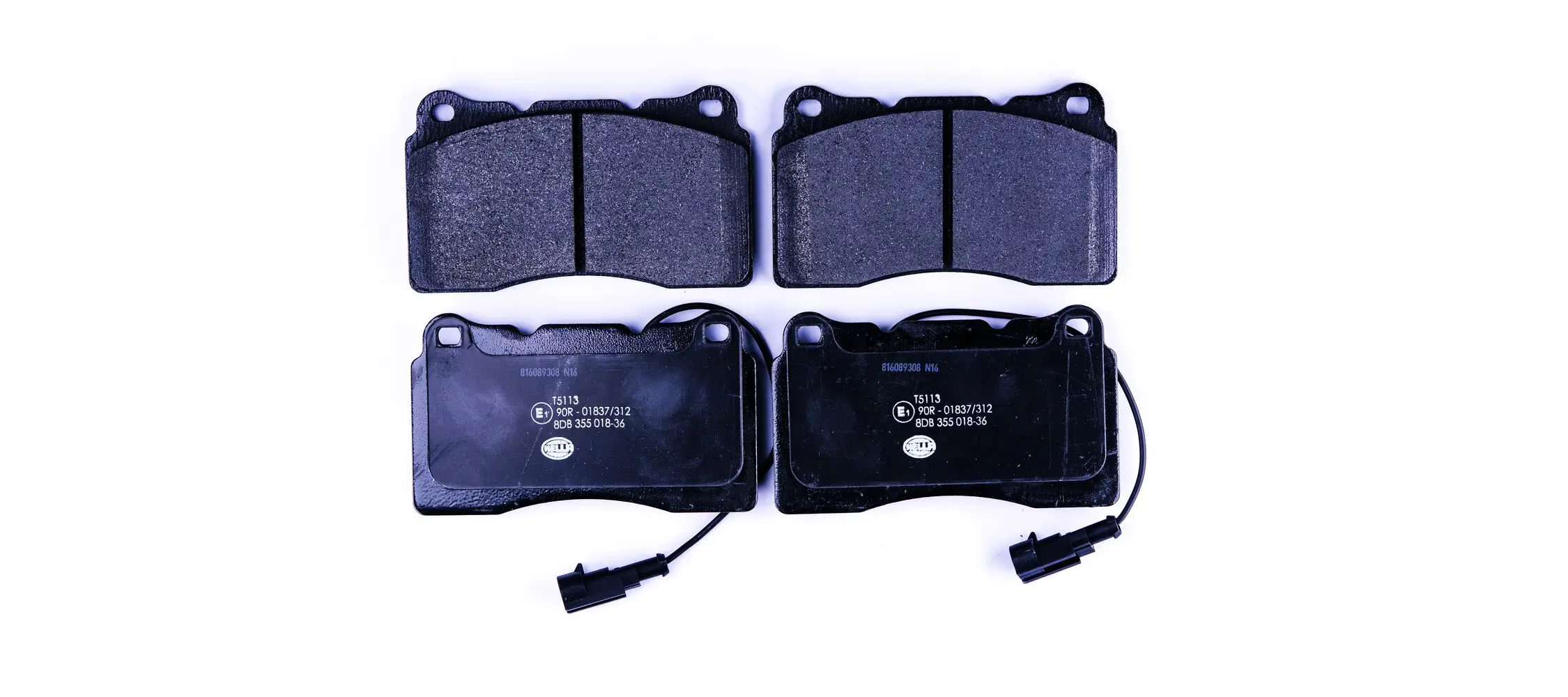 Bremsbelagsatz, Scheibenbremse HELLA 8DB 355 018-361