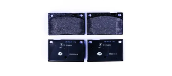 Bremsbelagsatz, Scheibenbremse Vorderachse HELLA 8DB 355 018-391 Bild Bremsbelagsatz, Scheibenbremse Vorderachse HELLA 8DB 355 018-391