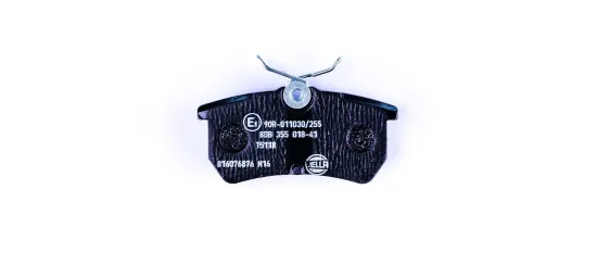 Bremsbelagsatz, Scheibenbremse HELLA 8DB 355 018-411 Bild Bremsbelagsatz, Scheibenbremse HELLA 8DB 355 018-411