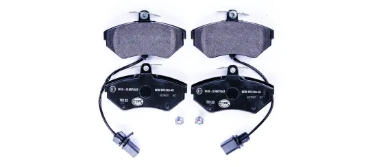 Bremsbelagsatz, Scheibenbremse HELLA 8DB 355 018-451 Bild Bremsbelagsatz, Scheibenbremse HELLA 8DB 355 018-451