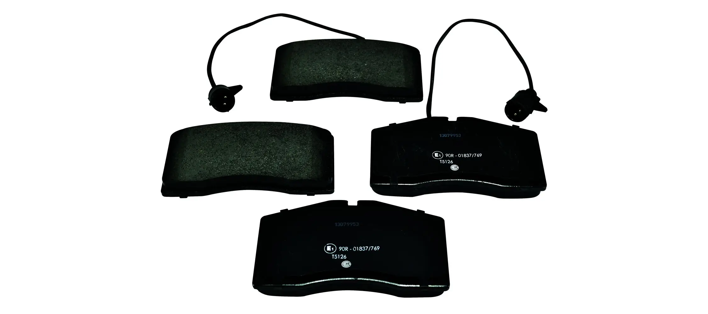 Bremsbelagsatz, Scheibenbremse HELLA 8DB 355 018-491