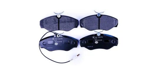 Bremsbelagsatz, Scheibenbremse HELLA 8DB 355 018-501 Bild Bremsbelagsatz, Scheibenbremse HELLA 8DB 355 018-501