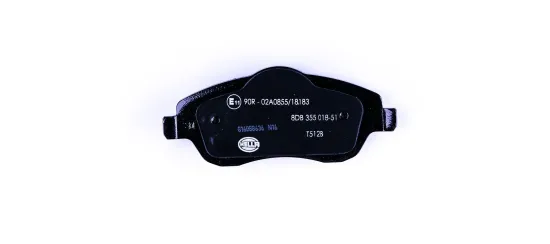 Bremsbelagsatz, Scheibenbremse HELLA 8DB 355 018-511 Bild Bremsbelagsatz, Scheibenbremse HELLA 8DB 355 018-511