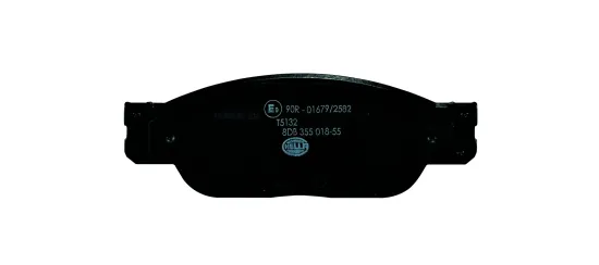 Bremsbelagsatz, Scheibenbremse HELLA 8DB 355 018-551 Bild Bremsbelagsatz, Scheibenbremse HELLA 8DB 355 018-551