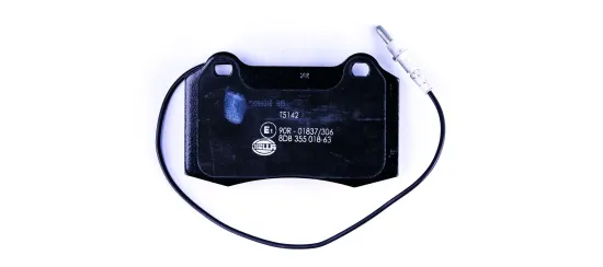 Bremsbelagsatz, Scheibenbremse Vorderachse HELLA 8DB 355 018-631 Bild Bremsbelagsatz, Scheibenbremse Vorderachse HELLA 8DB 355 018-631