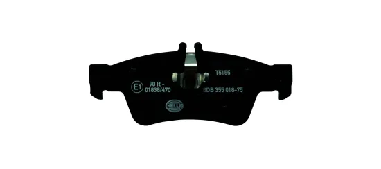 Bremsbelagsatz, Scheibenbremse Hinterachse HELLA 8DB 355 018-751 Bild Bremsbelagsatz, Scheibenbremse Hinterachse HELLA 8DB 355 018-751