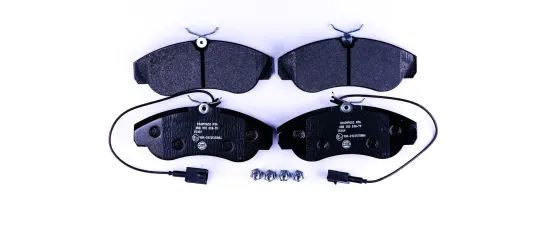 Bremsbelagsatz, Scheibenbremse HELLA 8DB 355 018-791 Bild Bremsbelagsatz, Scheibenbremse HELLA 8DB 355 018-791