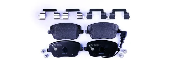 Bremsbelagsatz, Scheibenbremse HELLA 8DB 355 018-811 Bild Bremsbelagsatz, Scheibenbremse HELLA 8DB 355 018-811