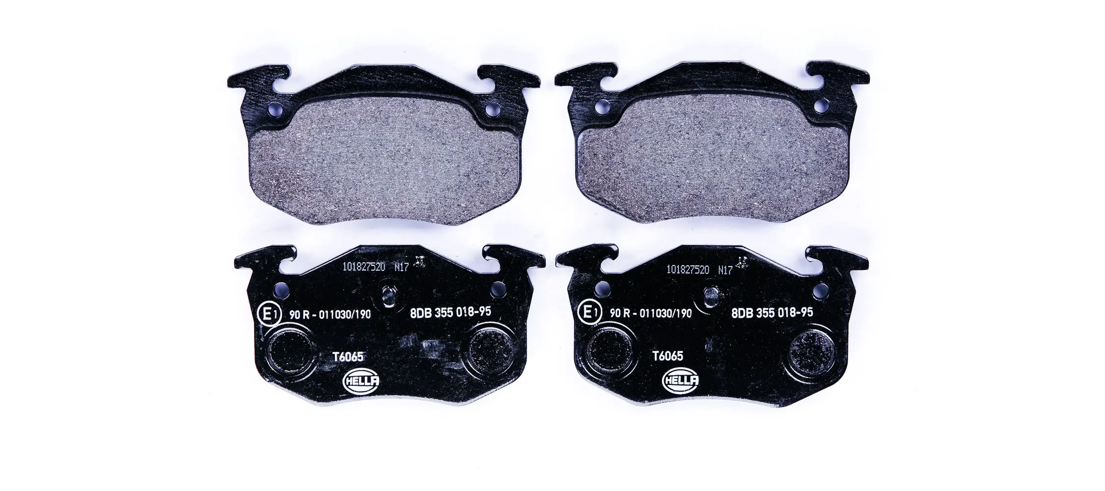Bremsbelagsatz, Scheibenbremse HELLA 8DB 355 018-951