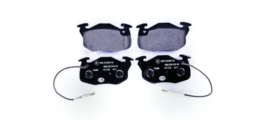 Bremsbelagsatz, Scheibenbremse HELLA 8DB 355 018-961 Bild Bremsbelagsatz, Scheibenbremse HELLA 8DB 355 018-961