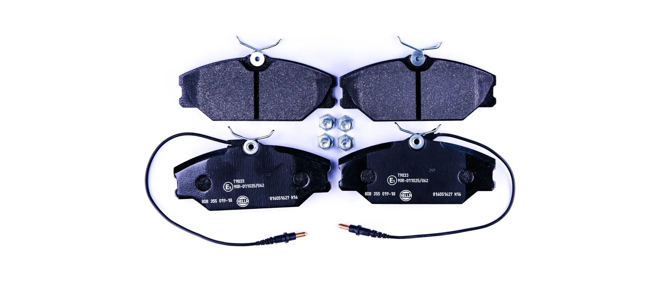 Bremsbelagsatz, Scheibenbremse HELLA 8DB 355 019-181