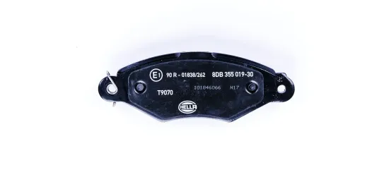 Bremsbelagsatz, Scheibenbremse HELLA 8DB 355 019-301 Bild Bremsbelagsatz, Scheibenbremse HELLA 8DB 355 019-301