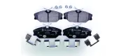Bremsbelagsatz, Scheibenbremse HELLA 8DB 355 019-391