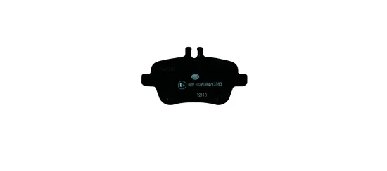 Bremsbelagsatz, Scheibenbremse Hinterachse HELLA 8DB 355 019-641 Bild Bremsbelagsatz, Scheibenbremse Hinterachse HELLA 8DB 355 019-641