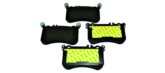 Bremsbelagsatz, Scheibenbremse Vorderachse HELLA 8DB 355 019-671 Bild Bremsbelagsatz, Scheibenbremse Vorderachse HELLA 8DB 355 019-671